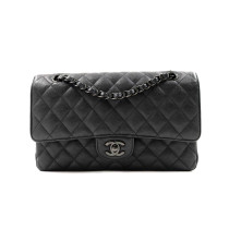 Chanel Classica Medium Double Flap Pelle Nera