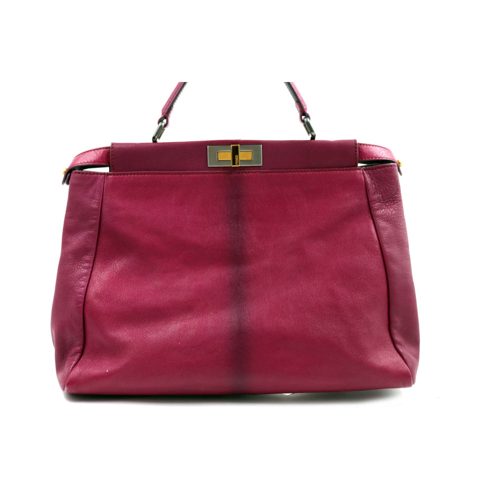 Fendi Peekaboo Iseeu Medium Pelle Fucsia