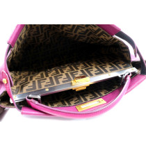 Fendi Peekaboo Iseeu Medium Pelle Fucsia