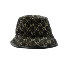 Gucci Cappello Denim GG Nero