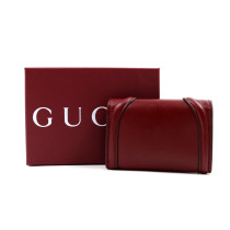 Gucci Portafoglio Blondie Pelle Bordeaux