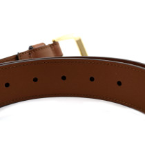 Gucci Cintura Pelle Marrone