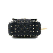 Valentino Rockstud Spike Pelle Nera