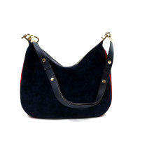 Gucci Attache Suede Blu