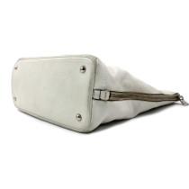 Prada Esplanade Pelle Martellata Bianca