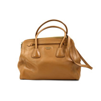 Prada Shopping Pelle Saffiano Beige
