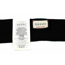 Gucci Bandeau Seta Nera e Verde