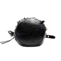 Balenciaga Le Cagole Secchiello Pelle Nera