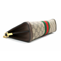 Gucci Borsa a Spalla Ophidia Misura Media GG Beige