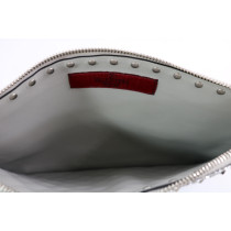 Valentino Rockstud Pochette Pelle Argento