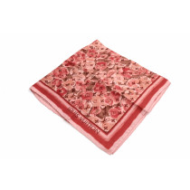 Louis Vuitton Foulard Seta Rosa e Marrone