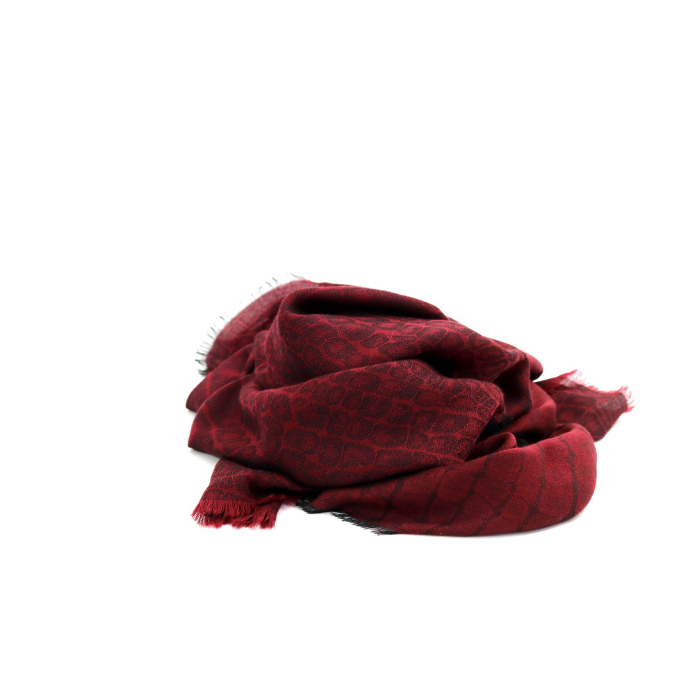 Saint Laurent Stola Cashmere Borgogna