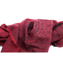 Saint Laurent Stola Cashmere Borgogna