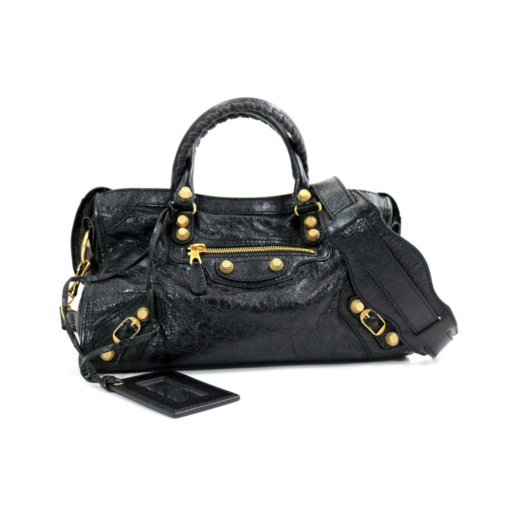 Balenciaga City Pelle Nera