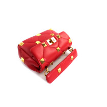 Valentino Roman Stud Pelle Rossa