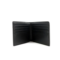 Bottega Veneta Portafoglio Bifold Pelle Nera