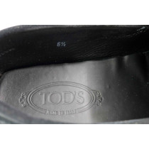 Tod's Mocassino Camoscio Nero-Blu