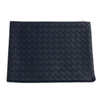 Bottega Veneta Pochette Pelle Blu
