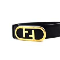 Fendi Cintura Pelle Nera