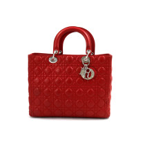 Dior Lady Dior L Pelle Rossa