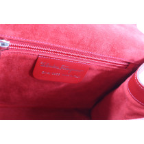 Ferragamo Shopping Pelle Rossa