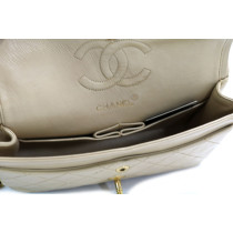 Chanel Classica Small Pelle Beige