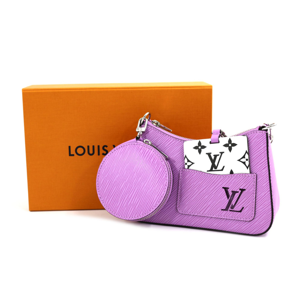 Louis Vuitton Marelle Pelle Lilla