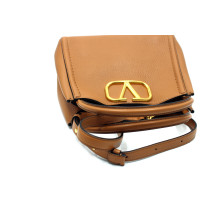 Valentino Double Handle Medium Pelle Cuoio