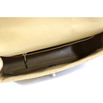 Chanel Classica Pelle Tortora