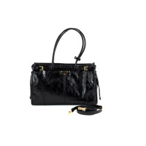 Prada Bonnie Large Pelle Nera