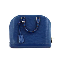 Louis Vuitton Alma PM Pelle Blu