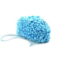 Bottega Veneta Pouch Pochette Nylon Azzurro