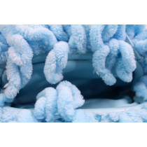 Bottega Veneta Pouch Pochette Nylon Azzurro