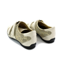 Gucci Sneakers GG Beige e Pelle