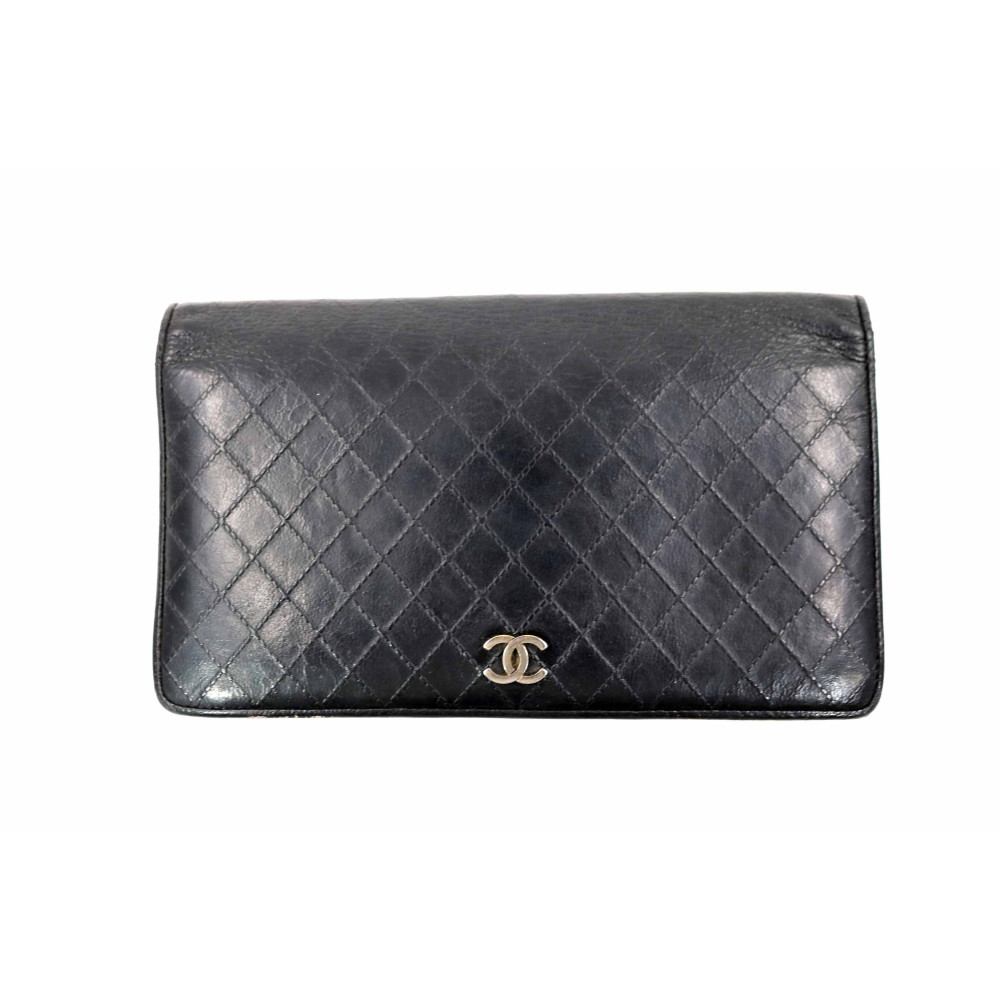 Chanel Portafoglio Pelle Nera
