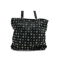 Prada Square MM Tela Nera