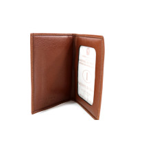 Valentino Portadocumenti Pelle Marrone