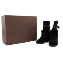 Louis Vuitton Stivaletti Camoscio Nero