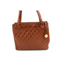 Chanel Shopping Pelle Marrone