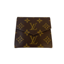 Louis Vuitton Portafoglio Elise Square Compact Wallet Monogram