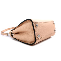 Fendi Peekaboo Mini Selleria Pelle Rosa