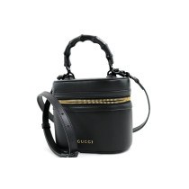 Gucci Vanity Bamboo Pelle Nera