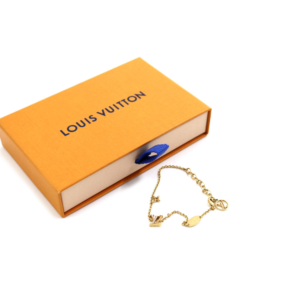 Louis Vuitton Bracciale Iconic Metallo Oro
