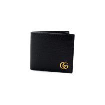 Gucci Portafoglio Bi-Fold Pelle Nera