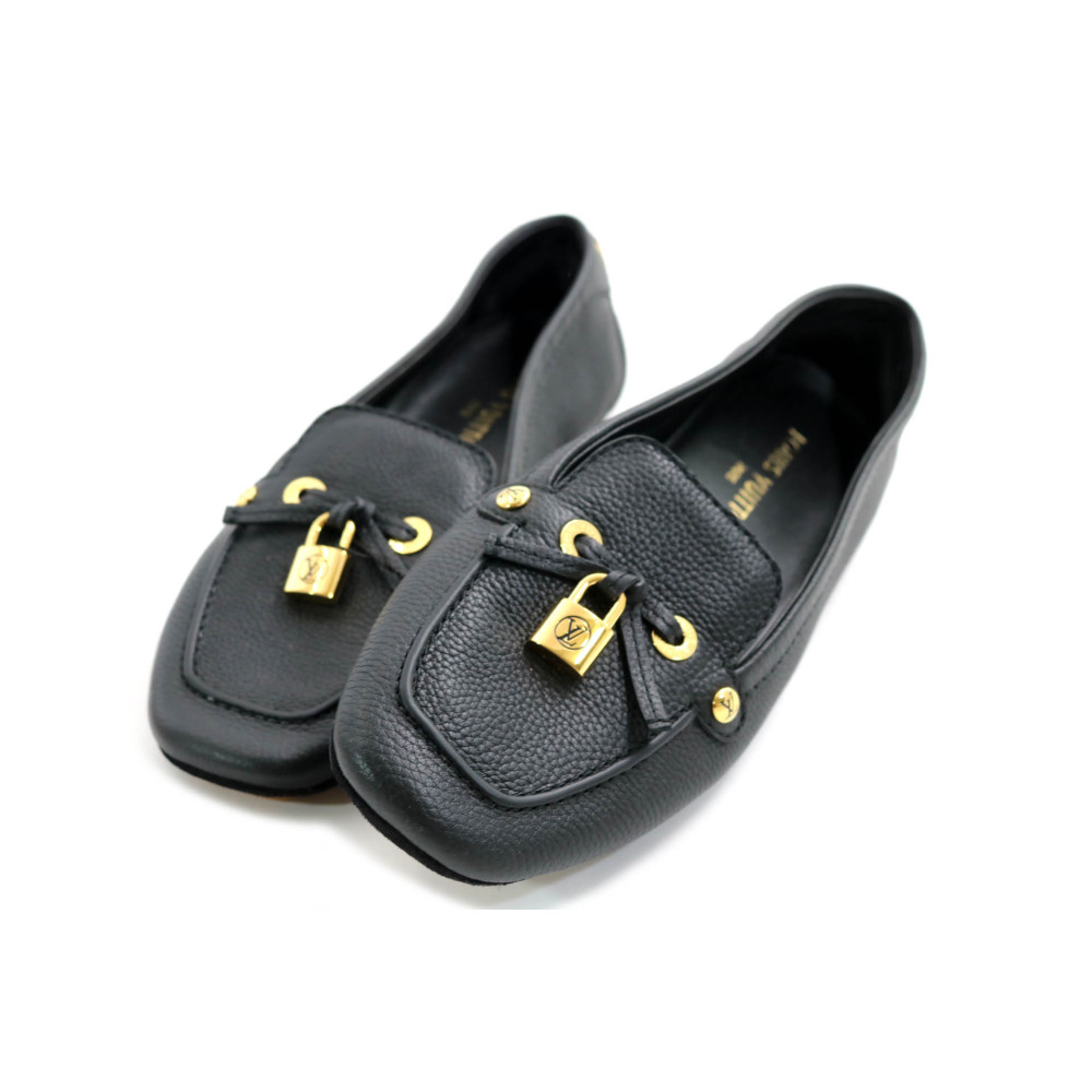 Louis Vuitton Mocassino Pelle Nera