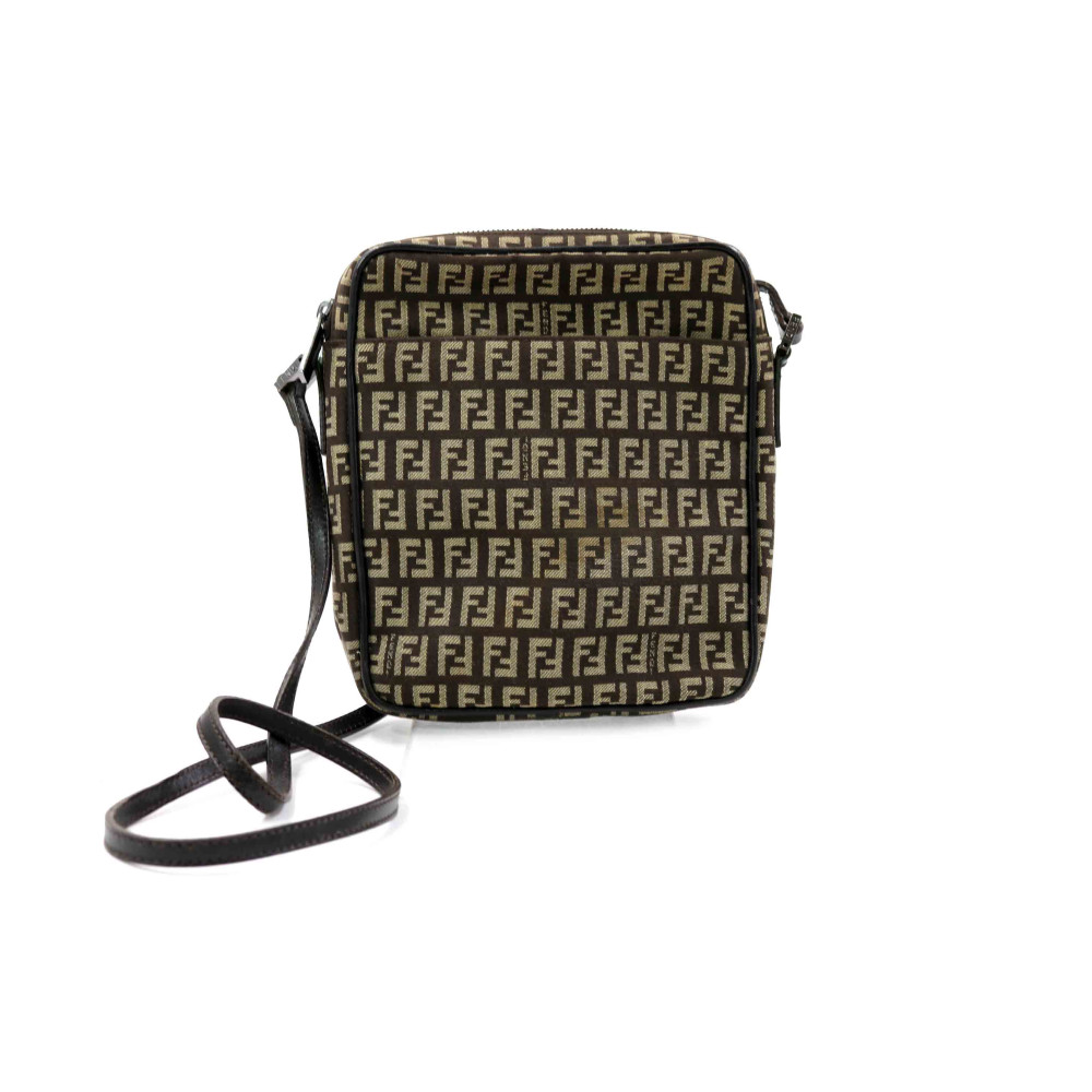 Fendi Zucchino Shoulder Bag Monogram