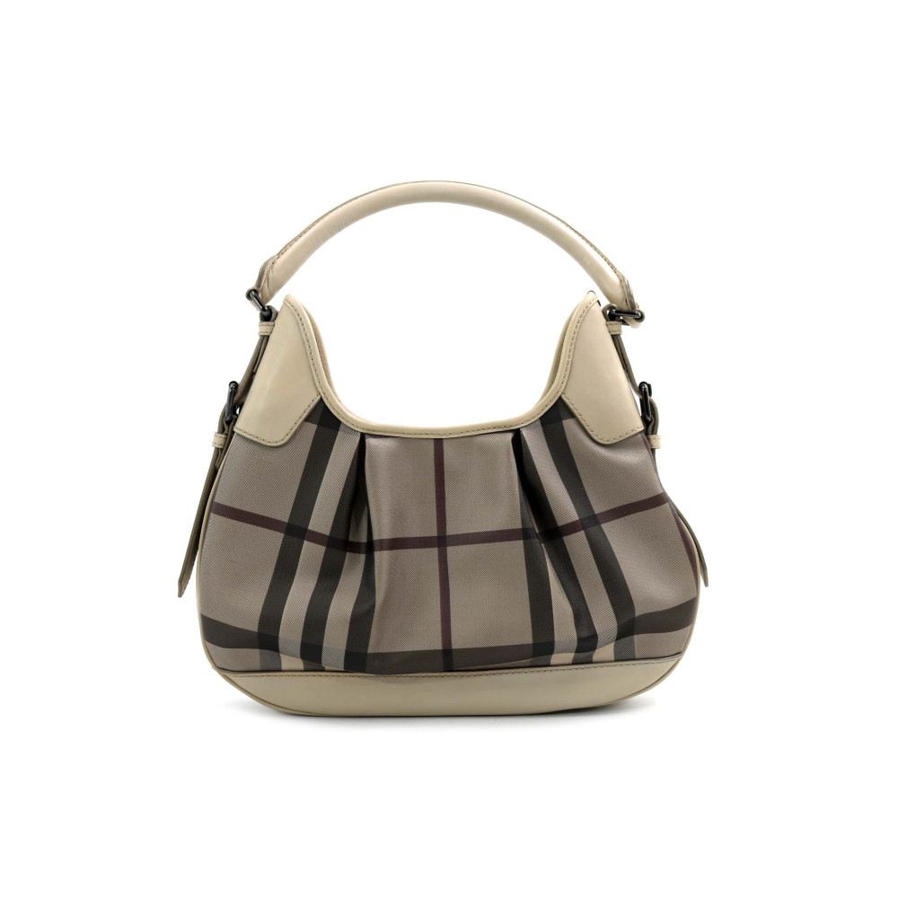 Burberry Shopping Check Marrone