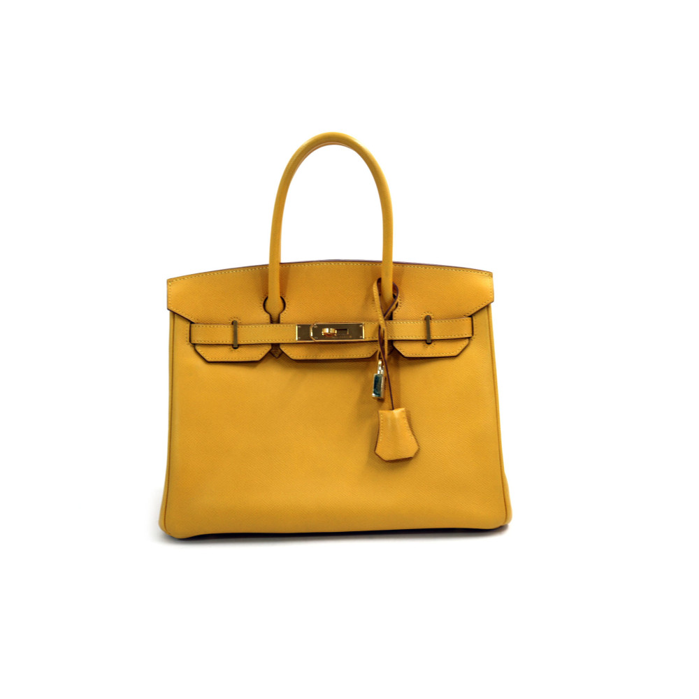 Hermes Birkin 30 Pelle Giallo