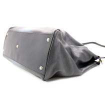 Fendi Peekaboo Pelle Nera e Argento