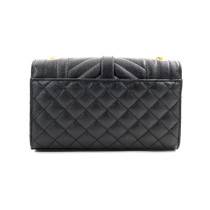 Saint Laurent Envelope Pelle Nera